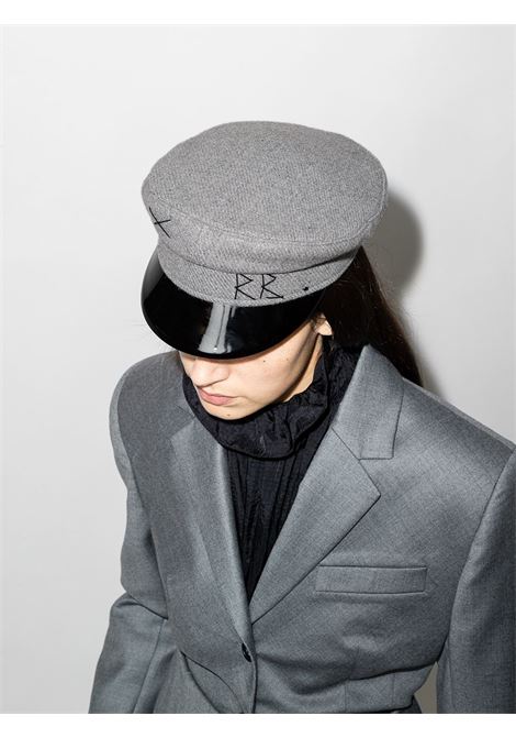 Cappello baker boy in grigio - RUSLAN BAGINSKIY donna RUSLAN BAGINSKIY | KPC031W031